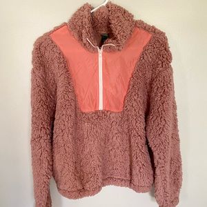 Wild Fable Women's Pullover Sherpa Jacket/Coat